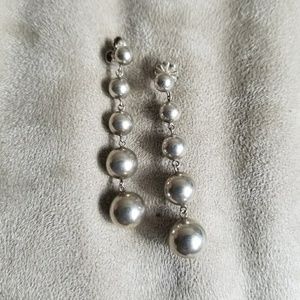 Tiffany Graduated Bead Drop Earrings